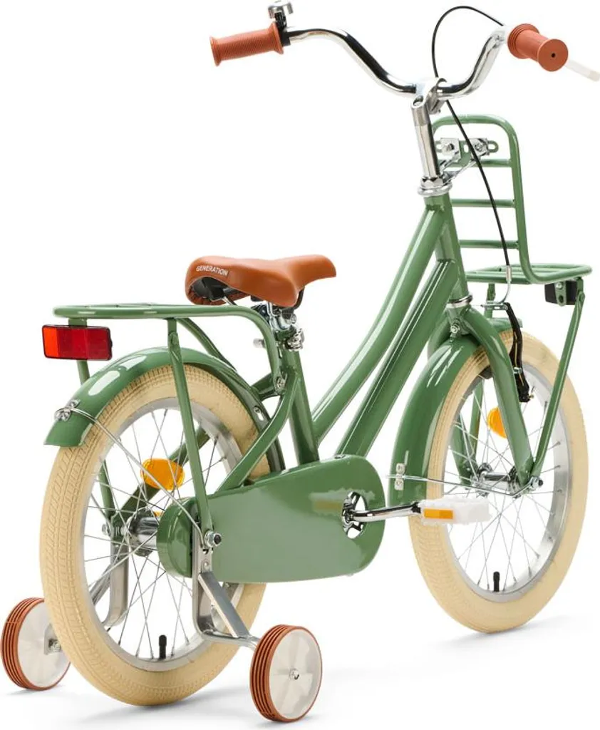 Vélo 16 pouces vert Generation Urban Junior avec cadre robuste