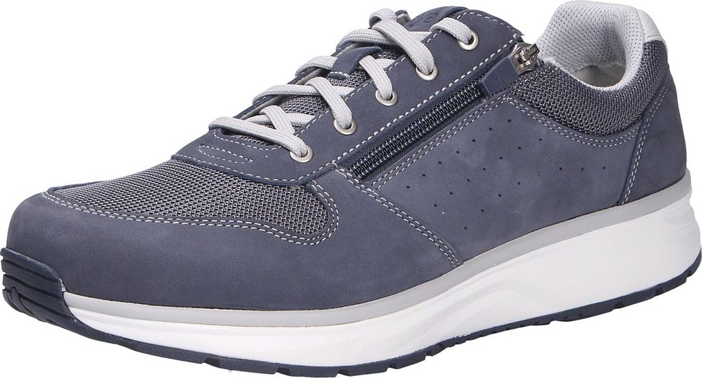 Joya Dynamo Zip Men Blue II, Nubukleder u. Mesh, Reißverschluss, Active - Sohle, Fußbett zum Wechseln 41 2/3