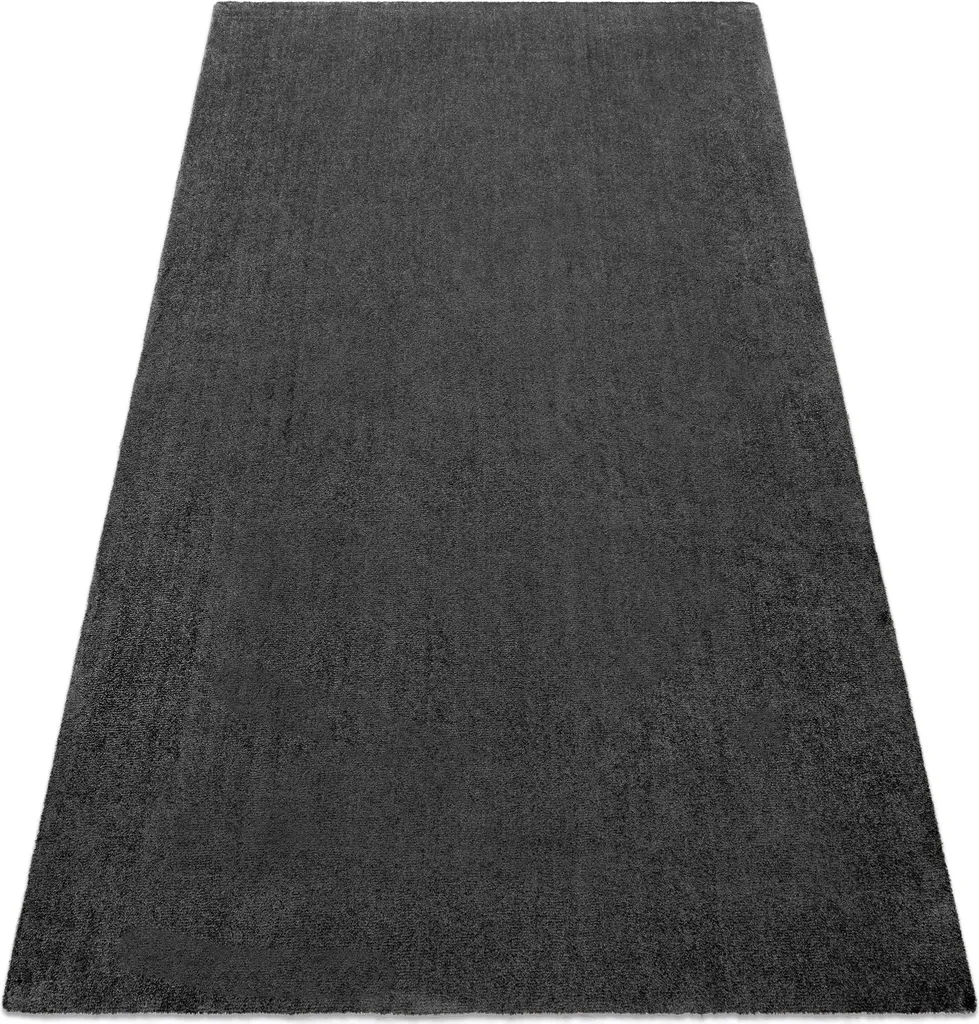 Tapis moderne lavable LATIO 71351100 gris anthracite - 80x150 cm
