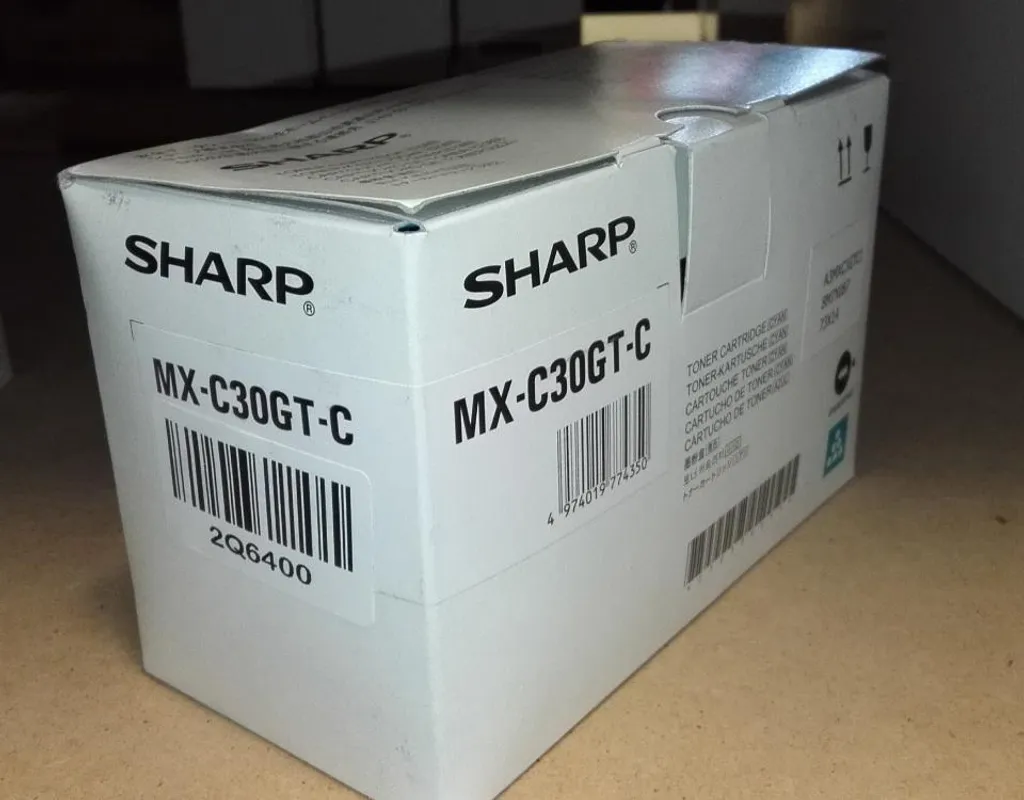 Toner Originale Ciano Sharp MX-C30GTC - Colori Brillanti e Definiti - 7
