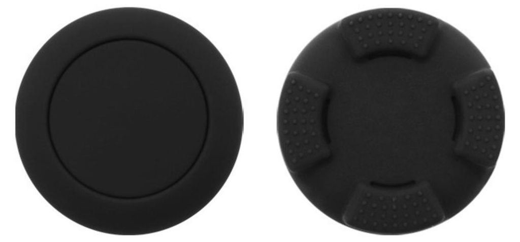 INF Magnetische Silikonhülle für Apple AirTag 3,6cm Auto Fahrrad Haustier Schwarz