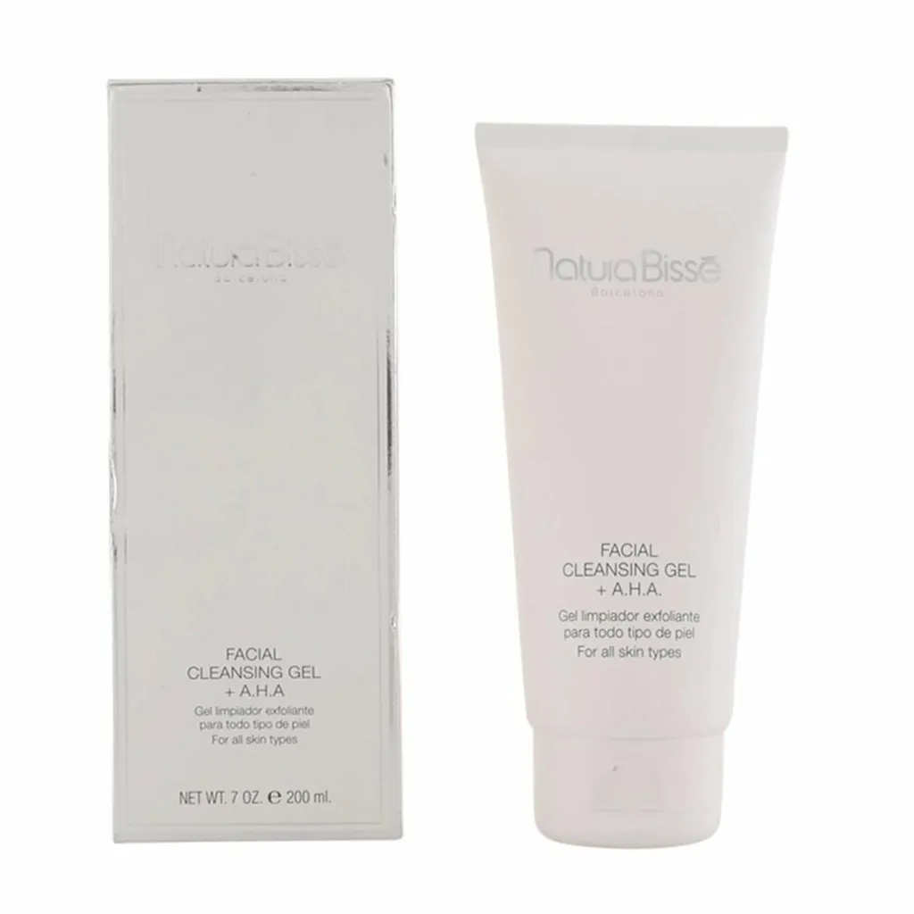 Nettoyant Visage Exfoliant AHA Natura Bissé 200ml - Teint Unifié et Net