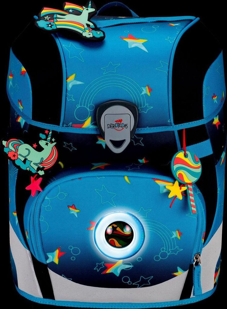 DerDieDas ErgoFlex Max Set di borse per la scuola 5 pezzi peppermint pony | sul