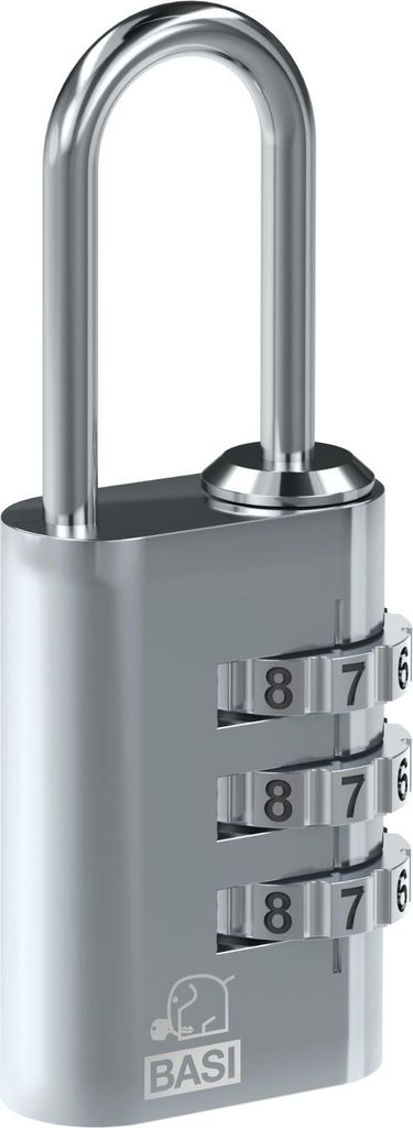 BASI 6170-4000-SILB, Herkömmliches Vorhängeschloss, Produktbild 