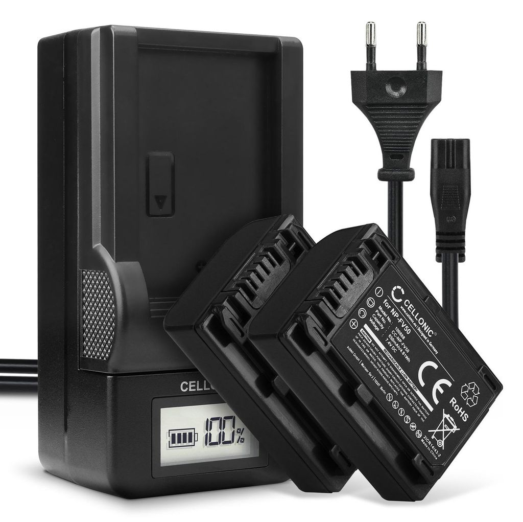 CELLONIC 2x Batterie pour Appareil photo Compatible avec Image du produit 
