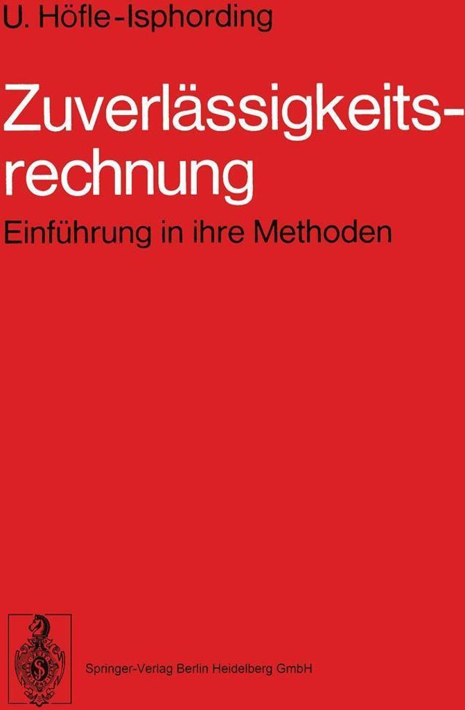 Zuverlässigkeitsrechnung