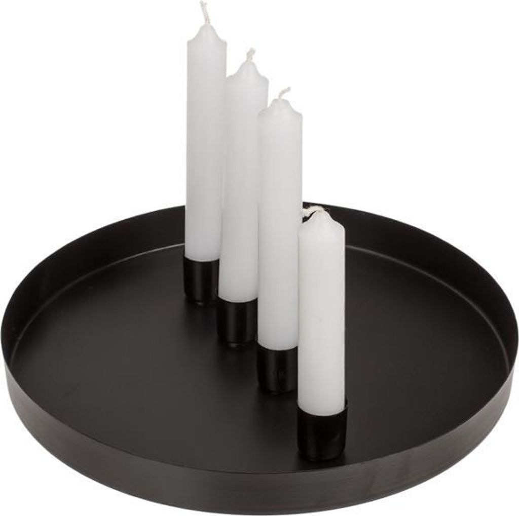 Rundes Metall-Tablett, D:25 cm, mit 4 magnetischen Produktbild 10