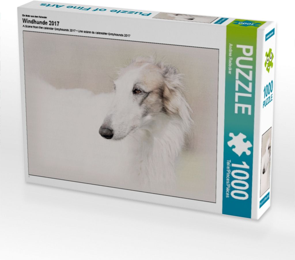 Calvendo Ein Motiv aus dem Kalender Windhunde 2017 1000 Produktbild 