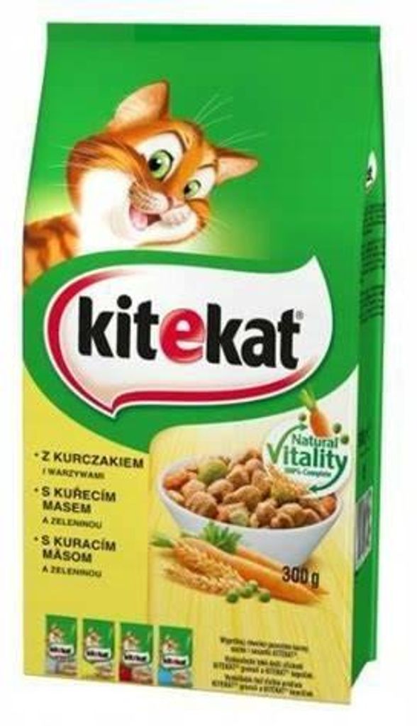 Karma sucha dla kota z kurczakiem 300 g Produktbild 