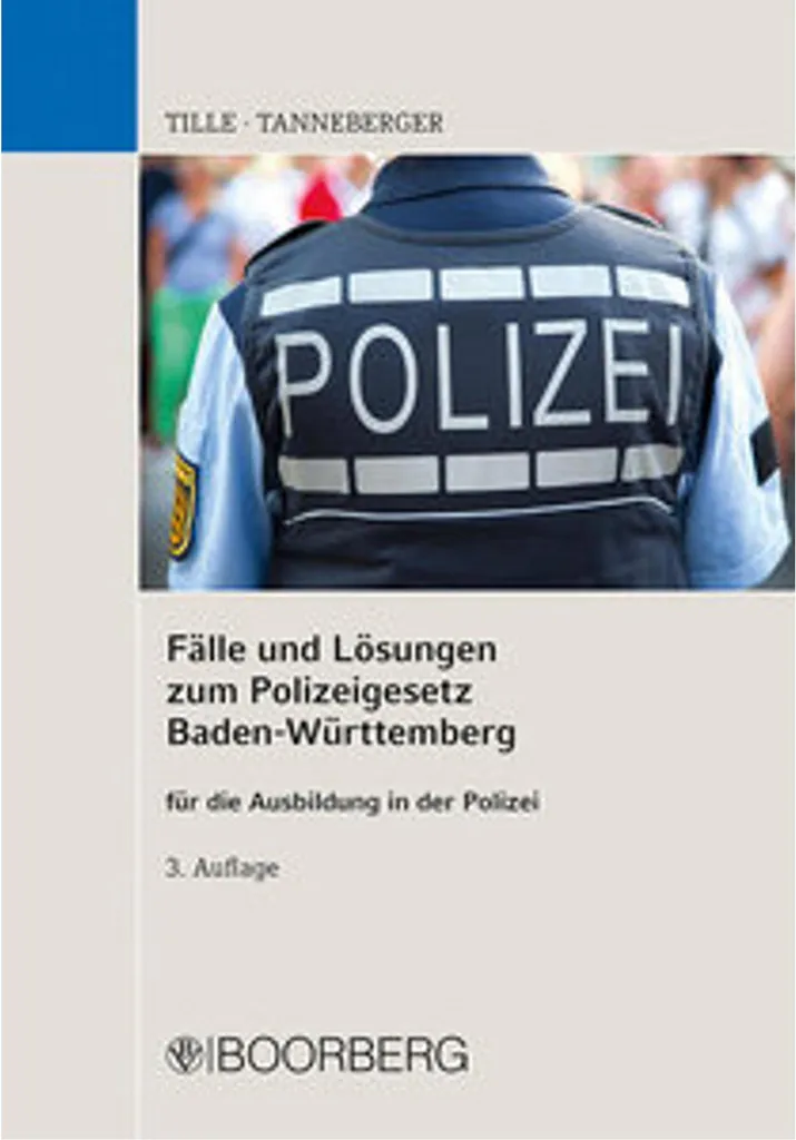 Livre de cas loi police Bade-Wurtemberg : guide juridique complet