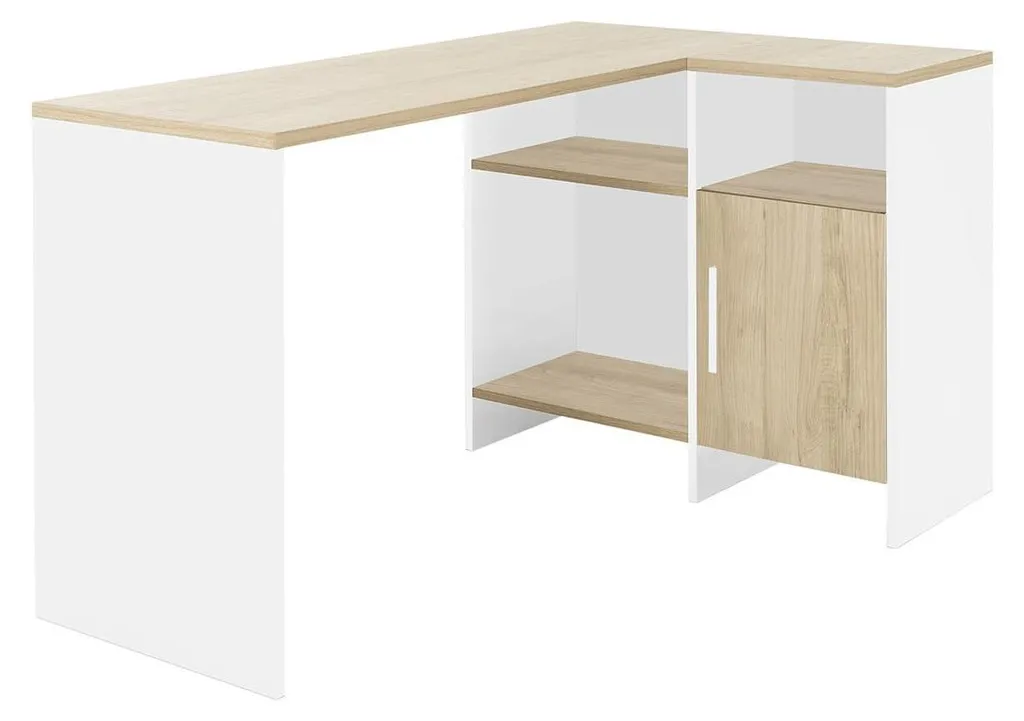Bureau d'angle industriel Liverpool : fini le manque de place au bureau