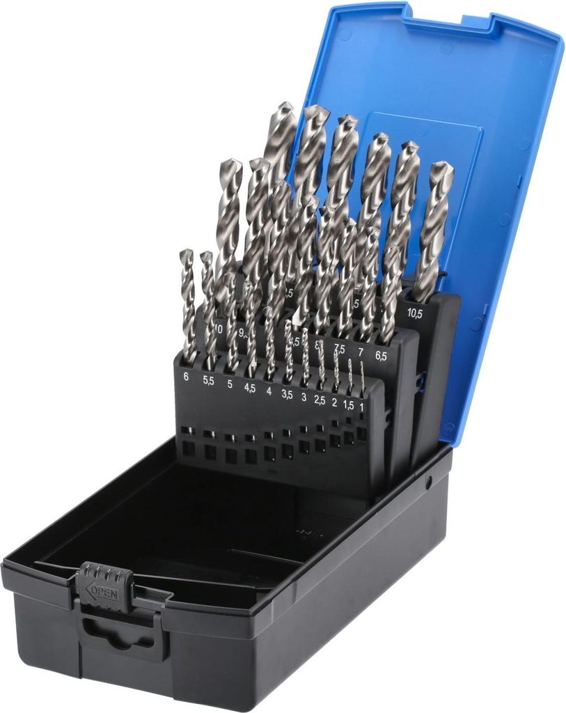 Juego de brocas helicoidales HSS BGS 110, de 1 a 13 mm, 26 Imagen del producto 