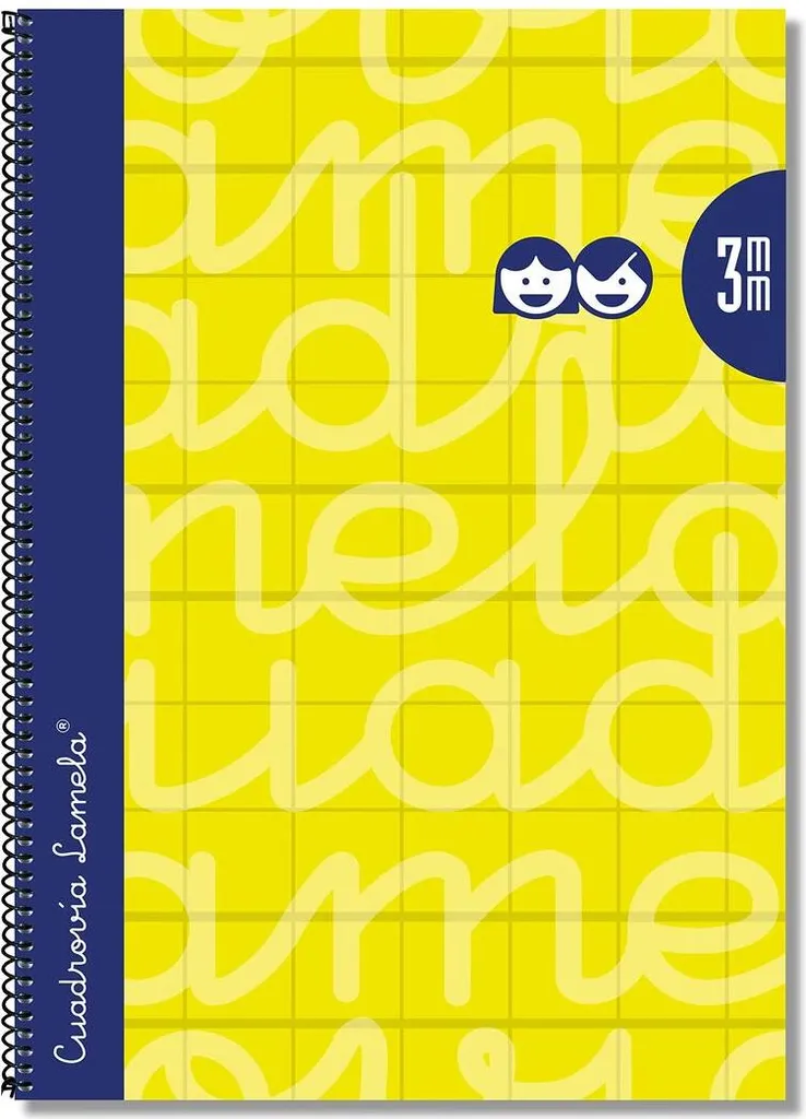 Carnet Lamela 3 mm A4 lot de 5 : écriture soignée et alignement parfait