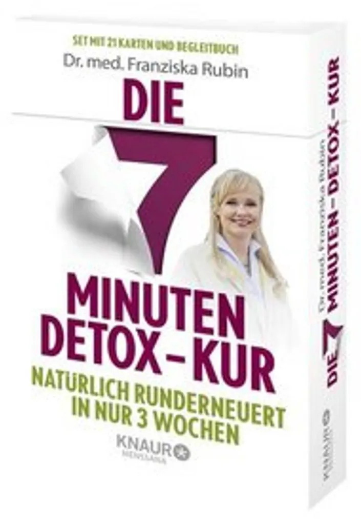 Livre de naturopathie cure détox 7 minutes pour un nettoyage corporel