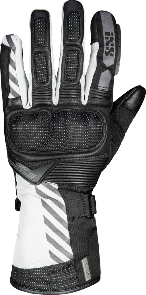 Gants iXS Tour Glasgow-ST 2.0 imperméables avec paume en cuir de chèvre