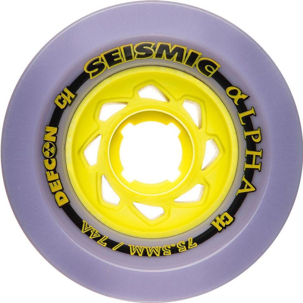 Skateboard-Rollen - Alpha - 75,5x62,5 mm 74a - Plum Defcon Produktbild 