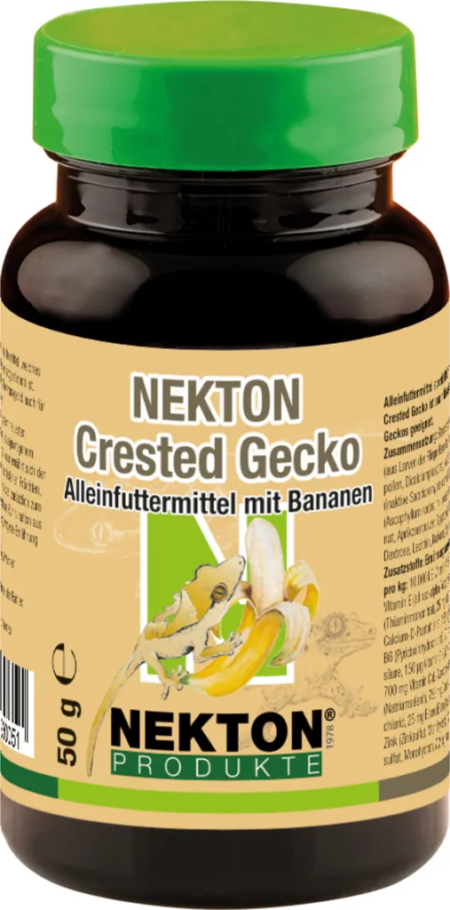 Mangime NEKTON Banana 50g: Il Regalo Perfetto per il Tuo Geco