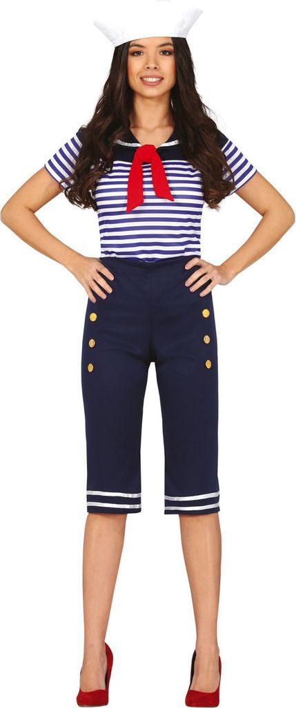 Marinekostuum voor dames, maat: L Productafbeelding 