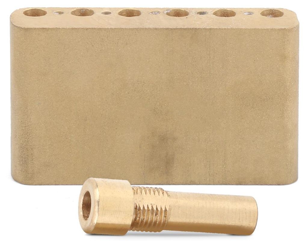 Gitarren-Tremolo-Block aus Messing, Single-Whammy-Tremolo-System, Brücken-Whammy-Bar-Block
