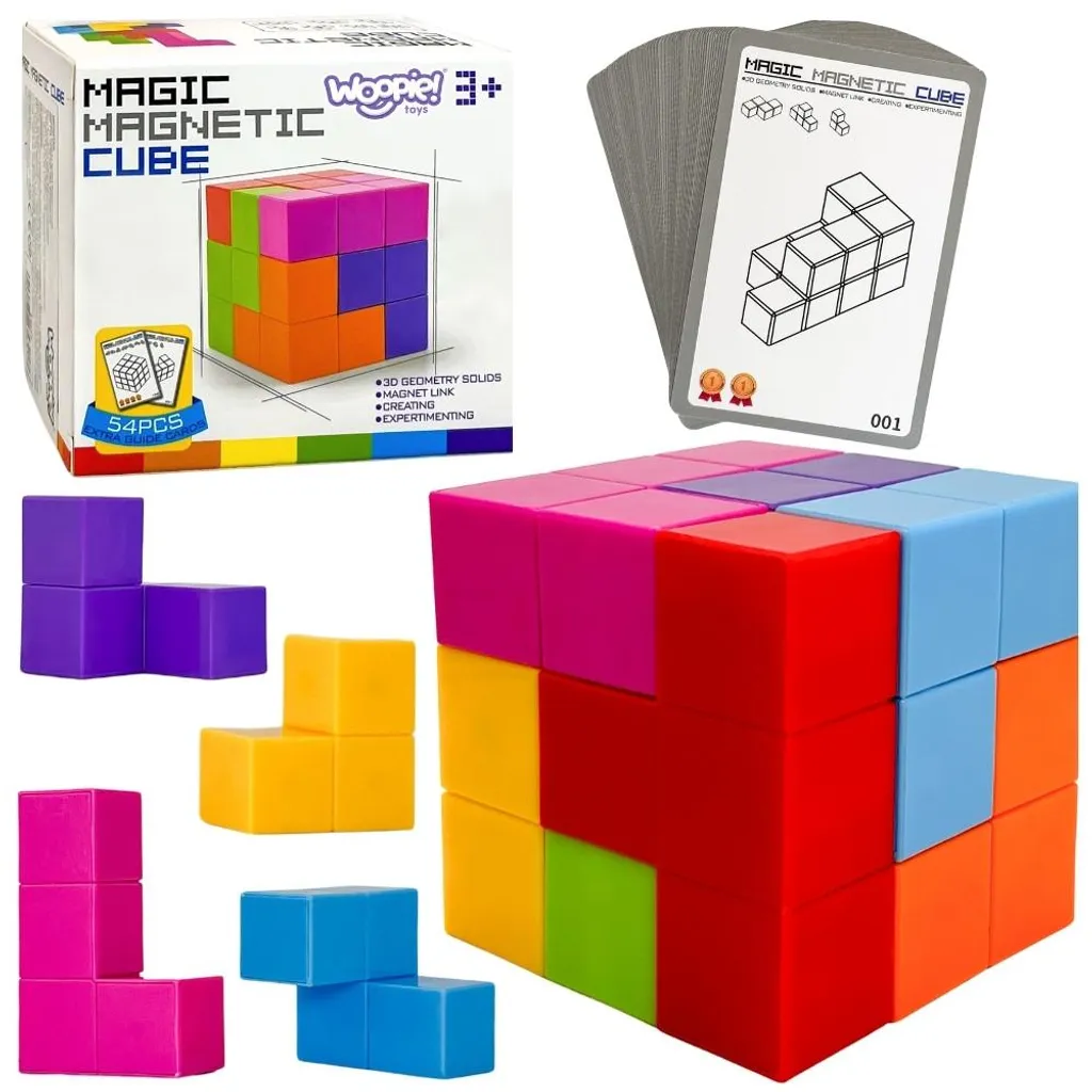 Puzzle Cube Tetris Woopie : Améliorez la Concentration et la Logique 3D