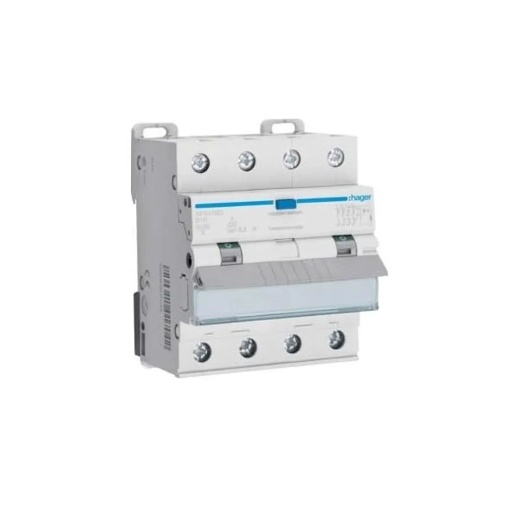 Hager AFX416D Différentiel Type A 16A 300mA 4P avec Coupure 10kA