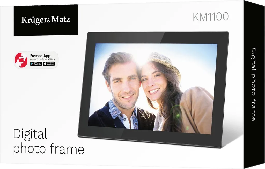 Cadre photo numérique Kruger&Matz 10,1 Pouces FRAMEO Écran Tactile Wi-Fi