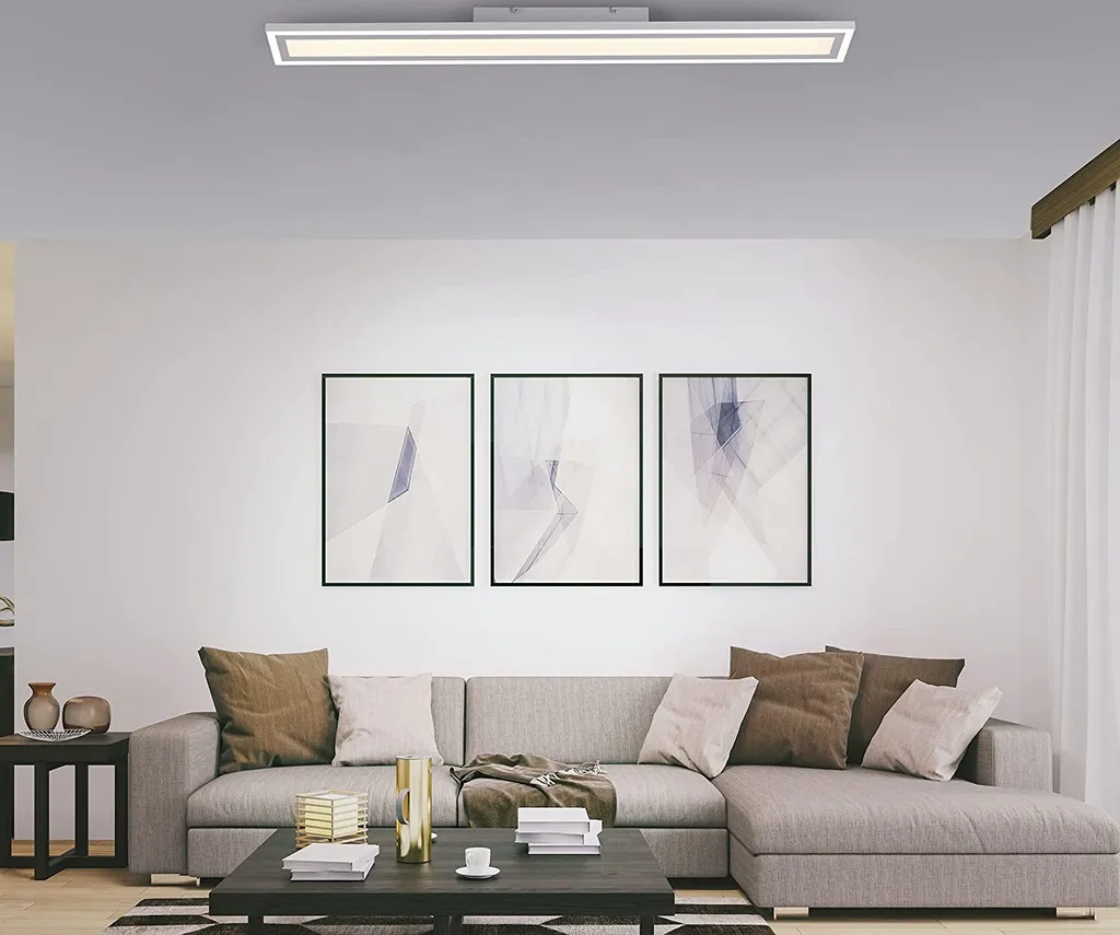Plafonnier LED Panneau Rectangulaire 100 cm à Intensité Variable Dimmable - 13