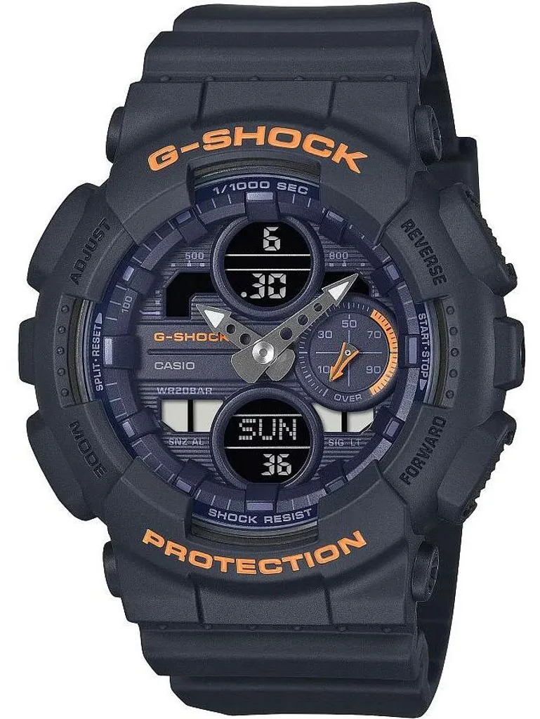 Montre de Sport Analogique et Numérique G-Shock GMA-S140 Bleu Marine