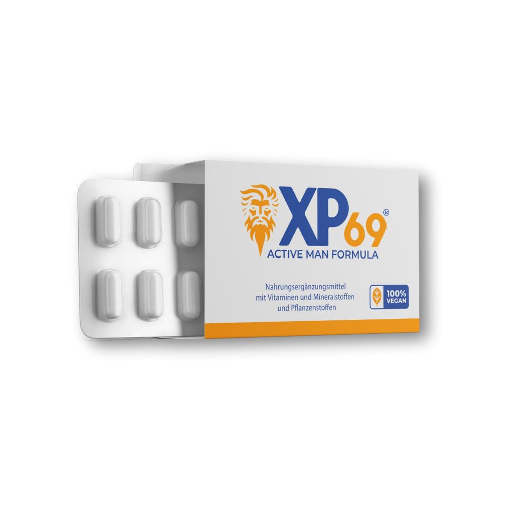 XP69 Nahrungsergänzungsmittel für Männer mit Zink & Produktbild 