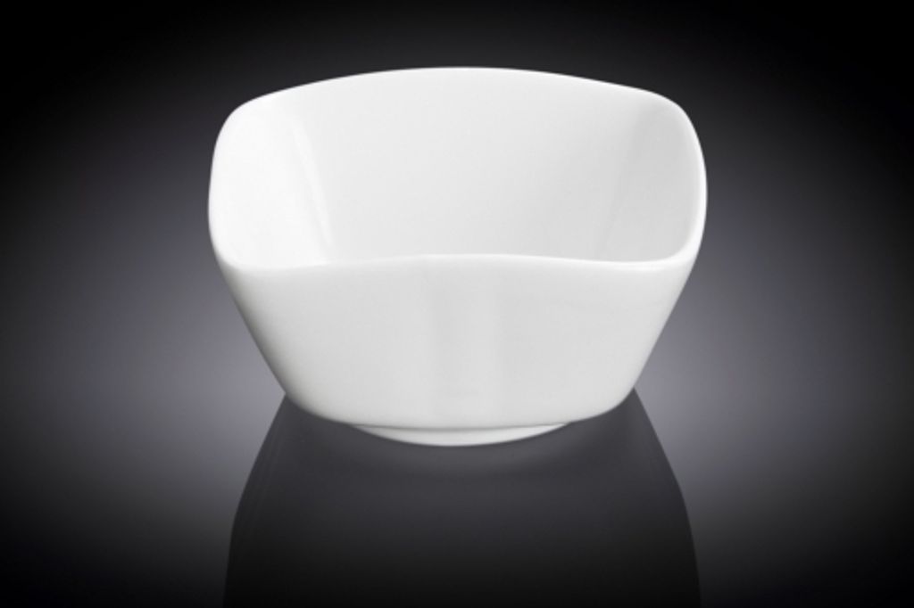 Wilmax Schale 140 ml 9 cm aus Porzellan, Weiß WL-992425/A