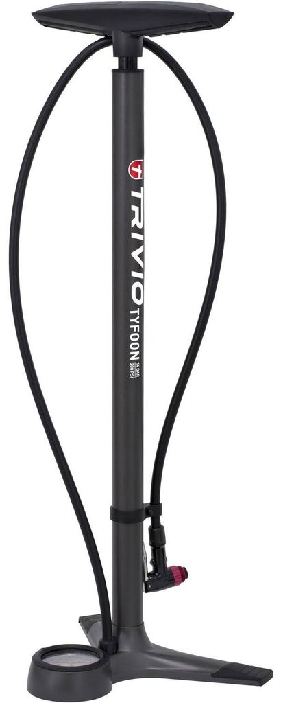TRIVIO Hochdruck Stand Pumpe Alu TYFOON 14bar 200psi