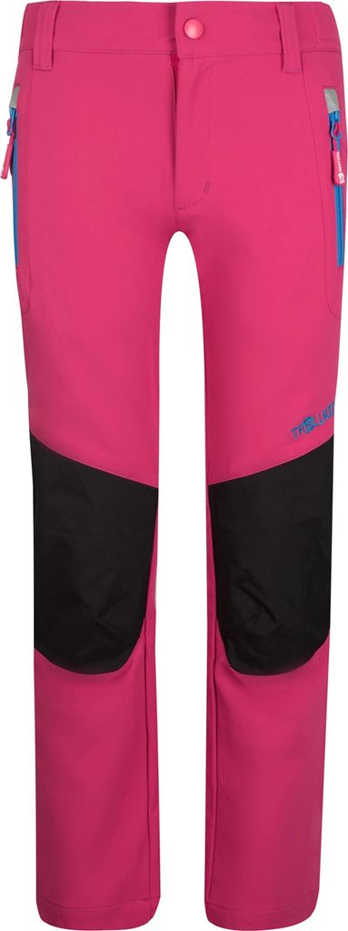 Trollkids Kids Lysefjord Pants Jungen Wanderhosen Rosa 147-202 Grösse 140