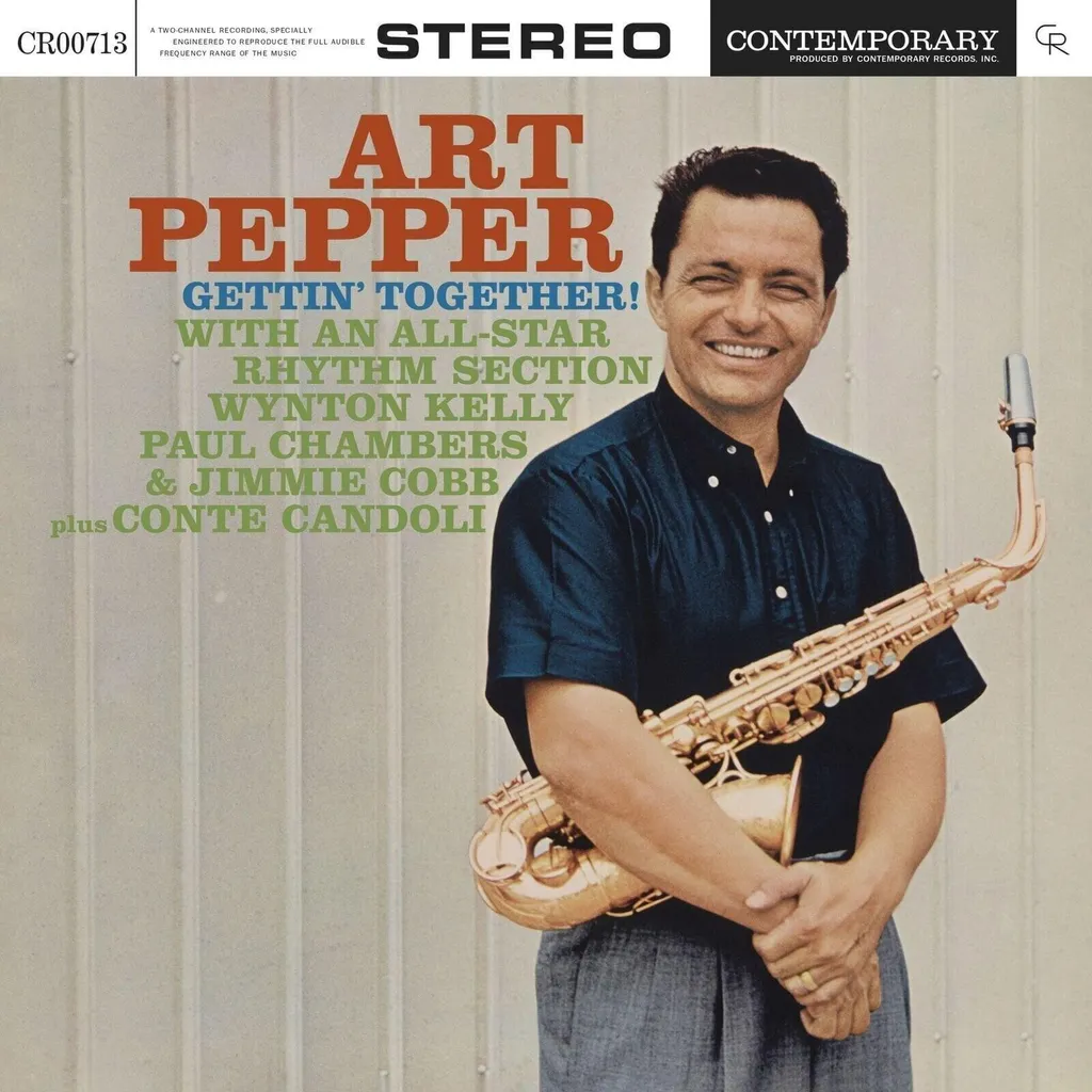 Disque Vinyle Art Pepper Gettin' Together LP Album Jazz Rare