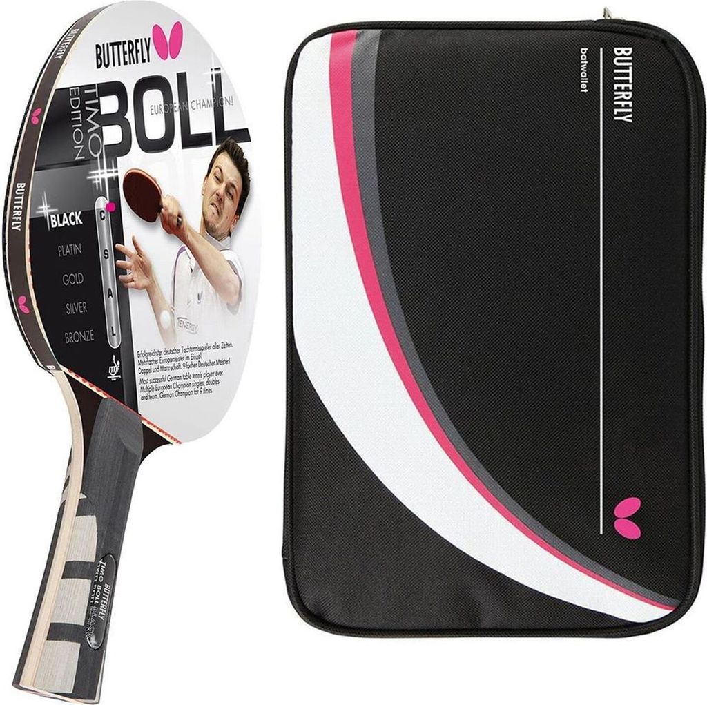 Butterfly 1x Timo Boll Black 85030 Tischtennisschläger + Produktbild 