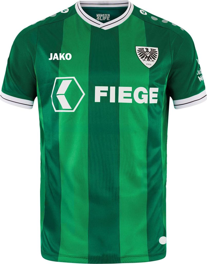 Jako Preußen Münster Trikot Home - grün, Größe:4XL
