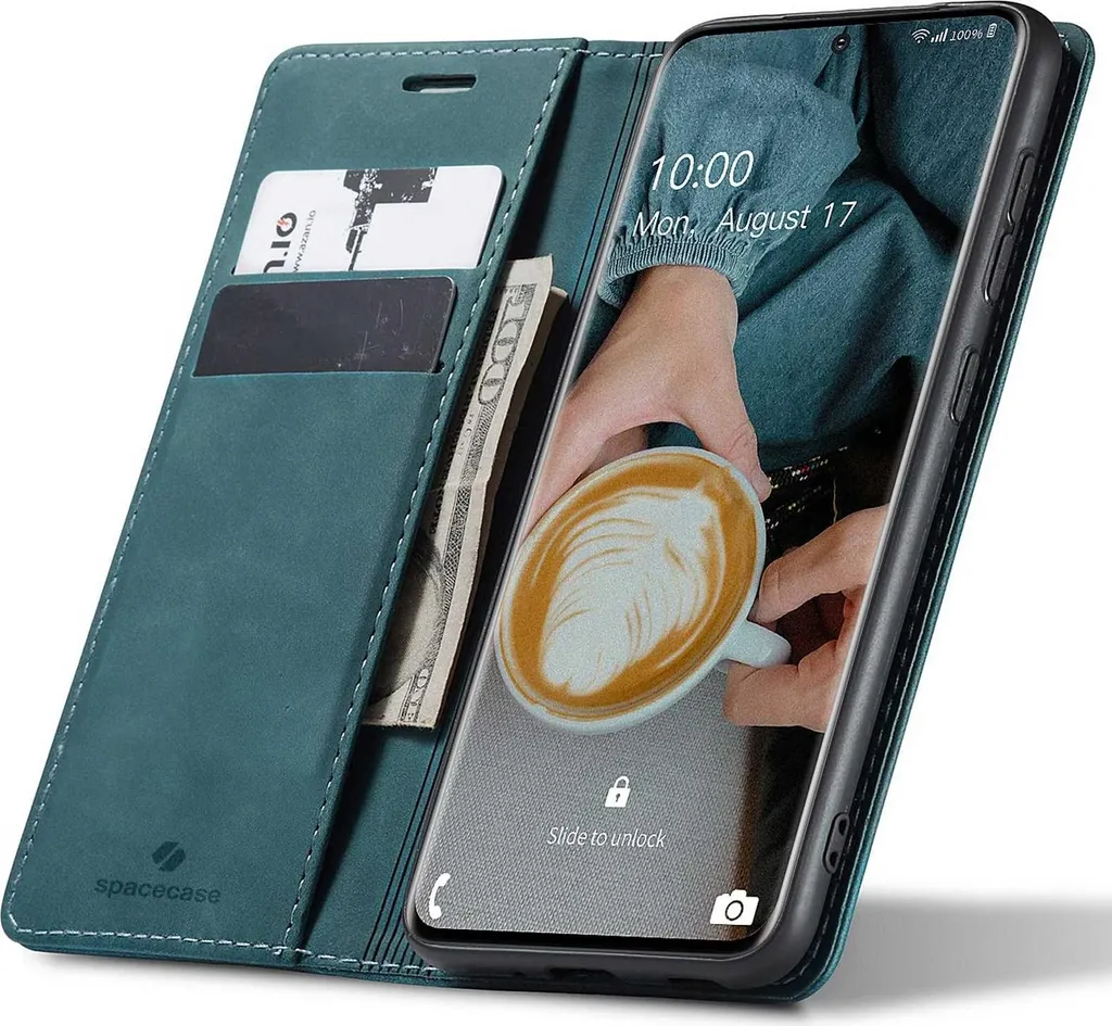 OFFERTA Custodia SPACECASE Galaxy S20 Blu - Cover Flip Integrale