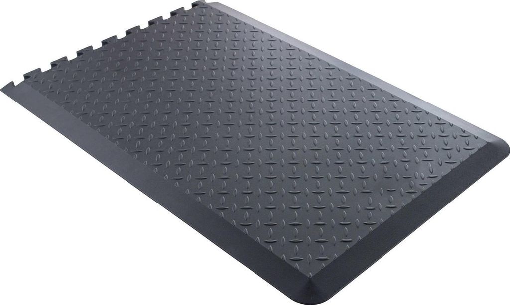 Unicomfort Anti Ermüdungsmatte Ausziehbar - Werkstattmatte 60 x 90 x 1,5 CM - für Stehende Berufe - Fördert die Blutzirkulation - Reduziert Erm...