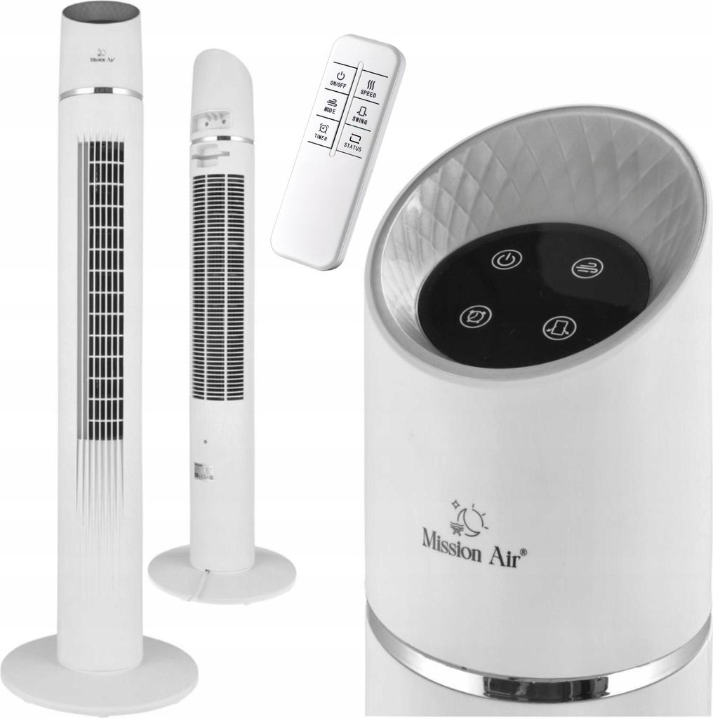 Wentylator kolumnowy TOWER FAN XL White Zdjęcie produktu 