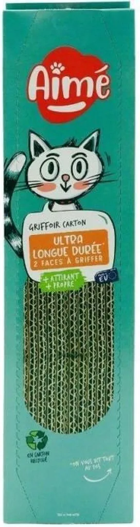 Arbre à chat double face en carton rigide - Surface de Griffage XL