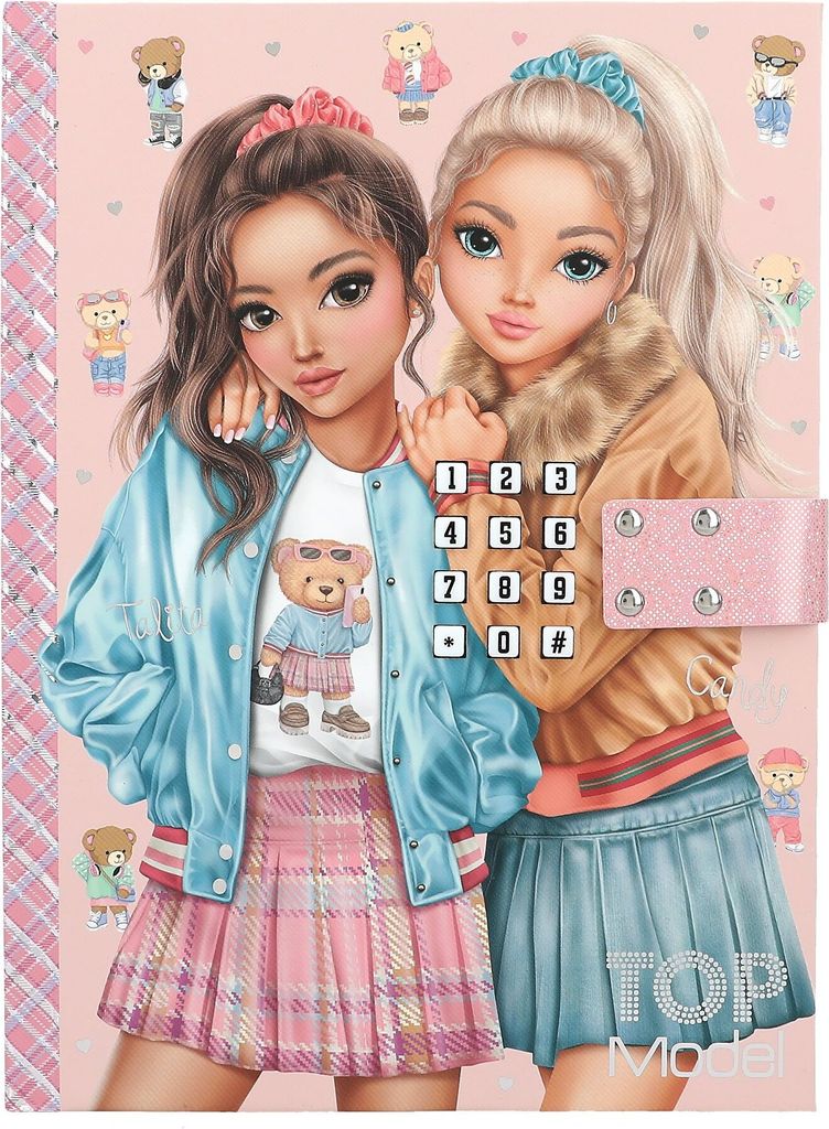 TOPModel Geheimcode Tagebuch mit Sound TEAM TEDDY Produktbild 2