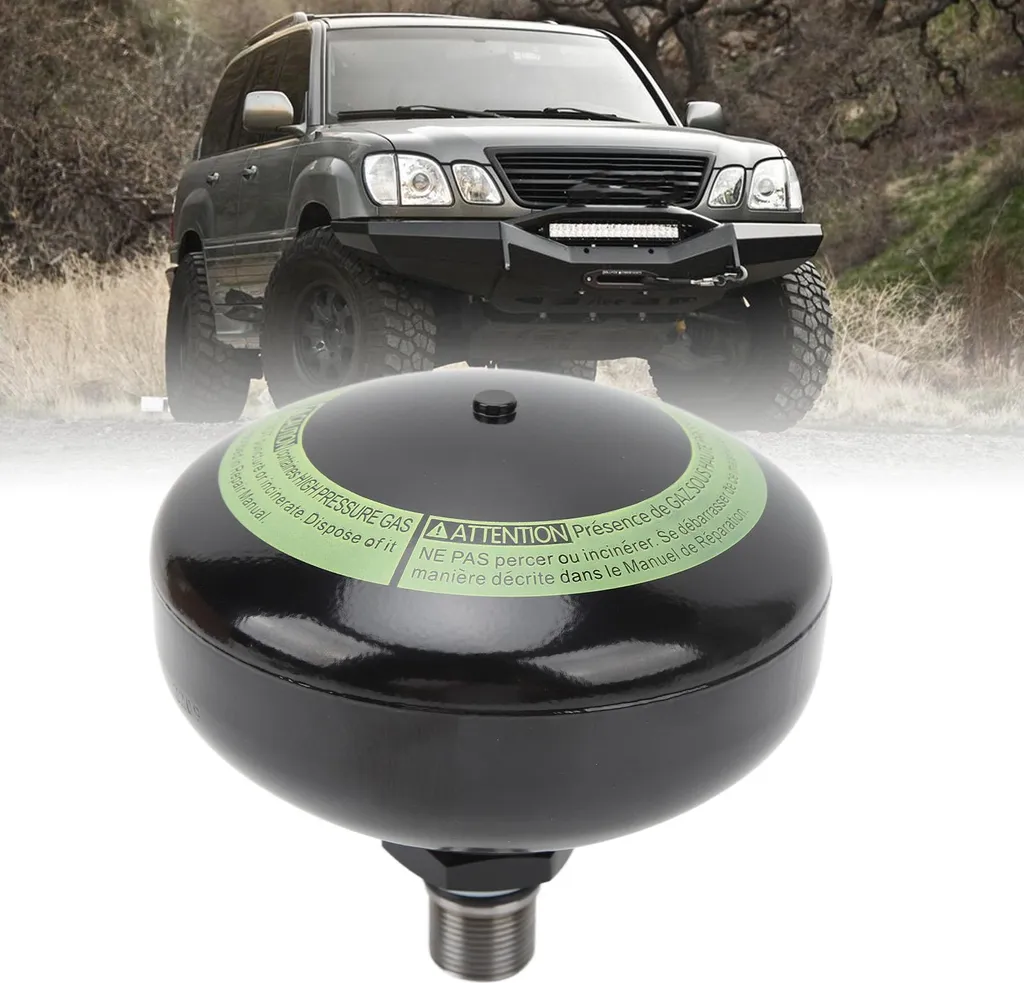 Accumulateur de pression pour suspension avant Land Cruiser en raid