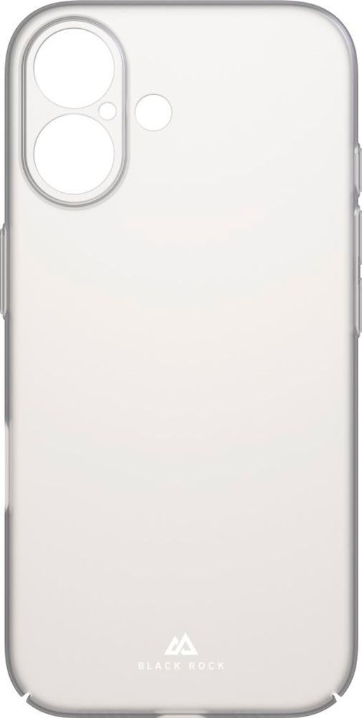 Black Rock Ultra Thin Iced, Cover, Apple, iPhone 16, 15,5 cm (6.1"), Transparent