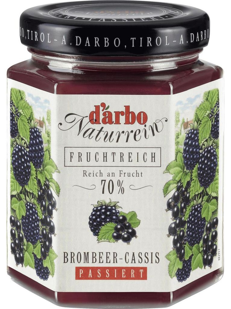 Darbo Naturrein ribes nero cassis 200g Immagine del prodotto 
