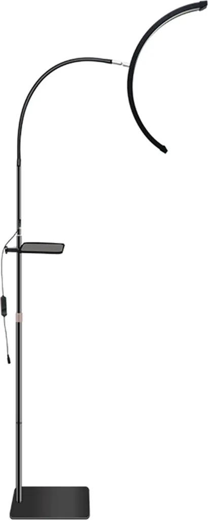 Éclairage idéal pour extensions de cils : Lampe en U 36W avec support noir