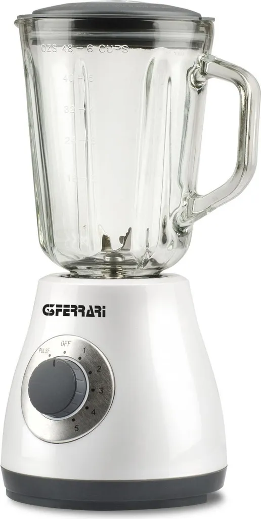 G3 Ferrari G20091 Frullatore per Famiglie | 1.5L Vetro Tritaghiaccio