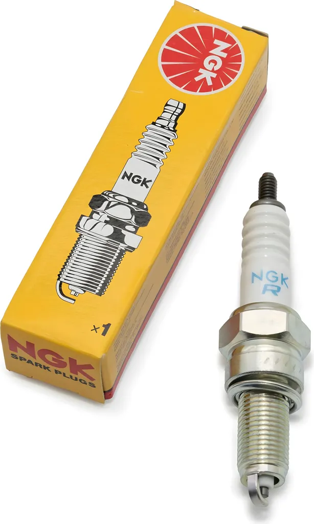 Kit 2 Candele Accensione NGK CPR6EA-9 6899 Filetto Lungo 10mm