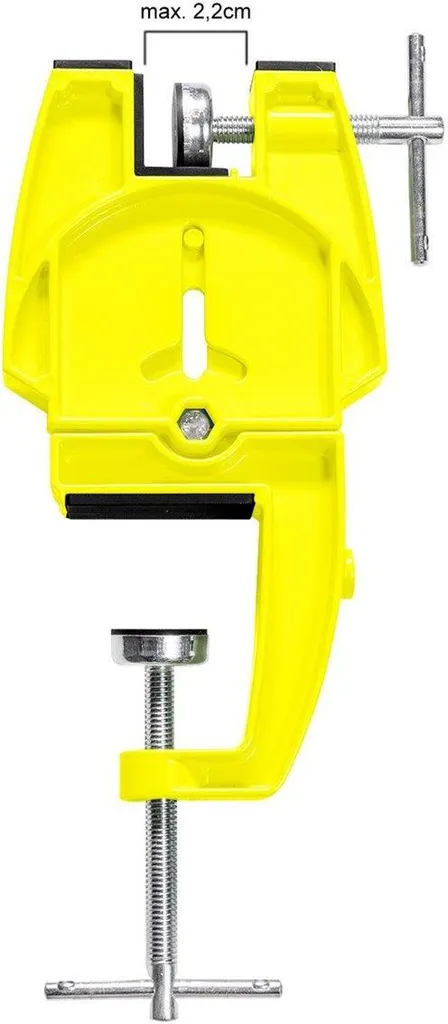 Étau Ski Racing Scanner Pro Plus World Cup Support de Ski Jaune Robuste