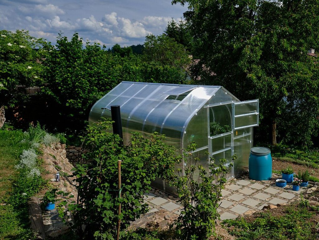 Skleník KLASIKA STANDART 5 (2,5 x 2 m) so základom, 6 mm Obrázok produktu 