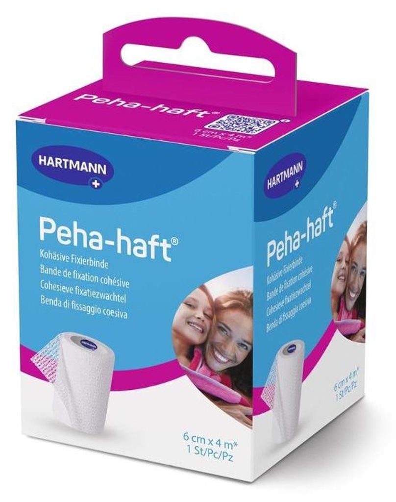 Hartmann Peha-haft 6cm x 4m P1 DE, FR, NL, IT | Packung (1 Stück)