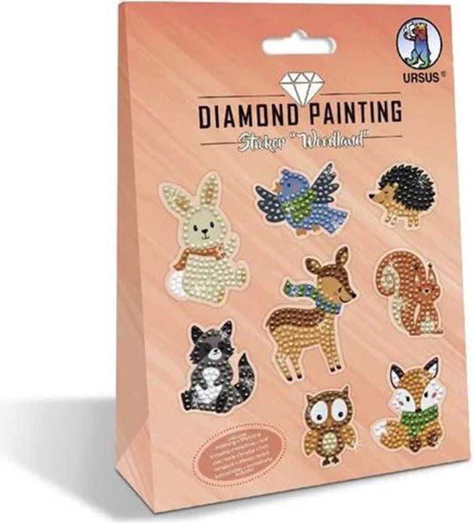 URSUS Diamond Painting Sticker Woodland 11